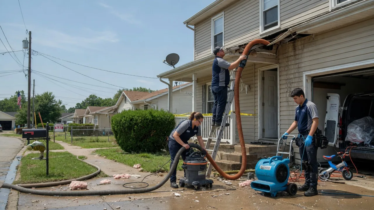 Water Damage Restoration in Albright, WV near me